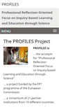 Mobile Screenshot of profiles-project.eu